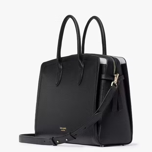 Kate Spade Knott Commuter Bag, Black - Picture 3 of 5